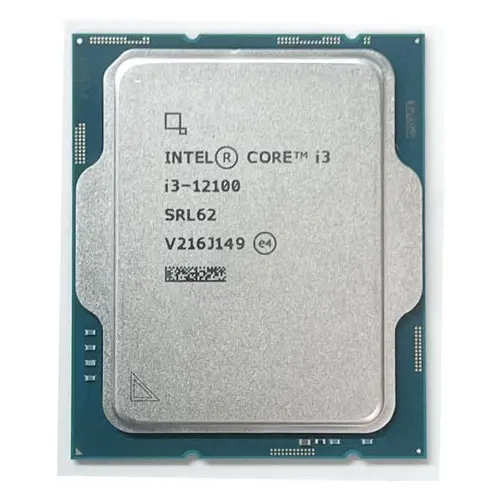 Intel Alder Lake I3-12100 3.30Ghz 12Mb 1700P Tray İşlemci