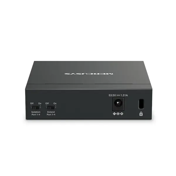 Tp-Lınk Mercusys Ms105gp 5 Port 10/100/1000 4 Port Poe+ Yonetılemez Desktop Swıtch Metal Kasa