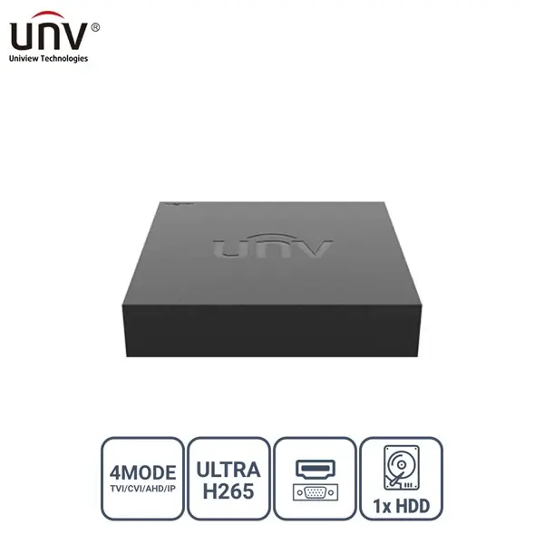 Unıvıew Xvr301-08F 8 Kanal 1X Hdd H65+ Hibrit Dvr Kayıt Cihazı