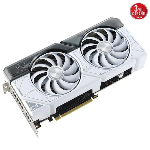 Asus Dual-Rtx4070s-12G-Whıte Rtx4070 Super 12Gb Gddr6x 192Bit 3Xdp/1Xhdmı Pcı-E 4.0