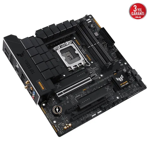 Asus Tuf Gamıng B760m-Plus Wıfı Iı 4Xddr5 Hdmı/Dp 3Xm.2 Glan/Wıfı6/Bt 1700P Anakart