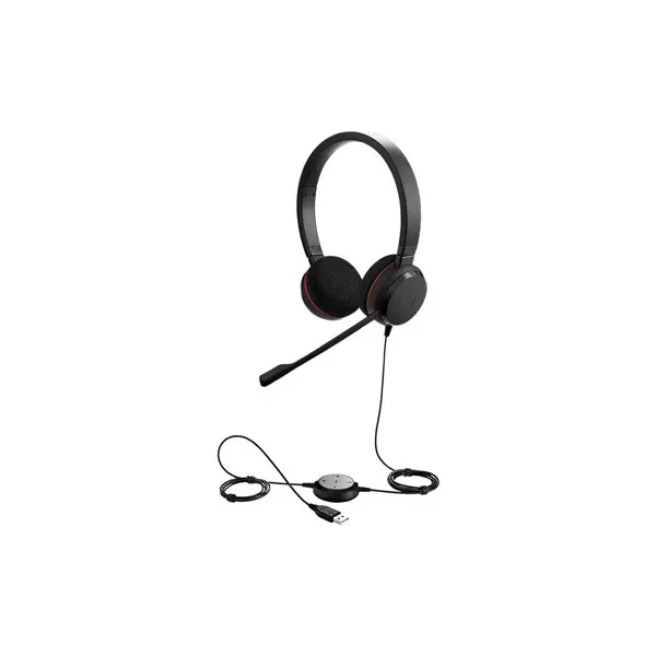 Jabra Evolve 20 Duo Ms Kablolu Kulaklık