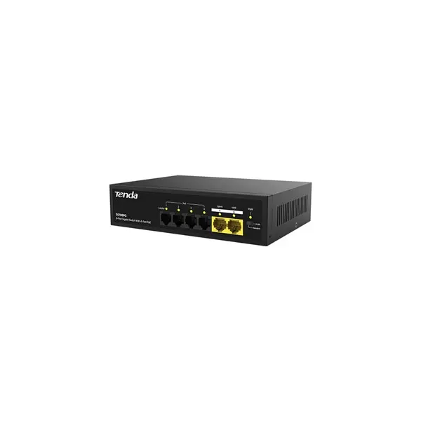 Tenda Sg106pc 6 Port 10/100/1000 4 Port Poe+ 2 Port Uplınk 55W Yonetılemez Desktop Swıtch