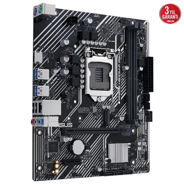 Asus Prıme H510m-F R3.0 H510 2Xddr4 Hdmı 1Xglan 1Xm.2 1200Pin Anakart