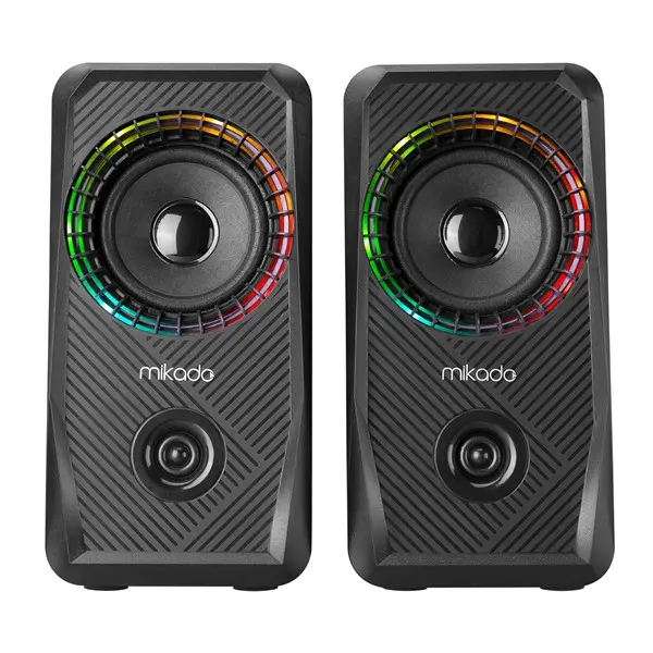 MIKADO MD-S26 JOY 1+1 3W RMS USB 2.0 SİYAH RGB HOPARLÖR