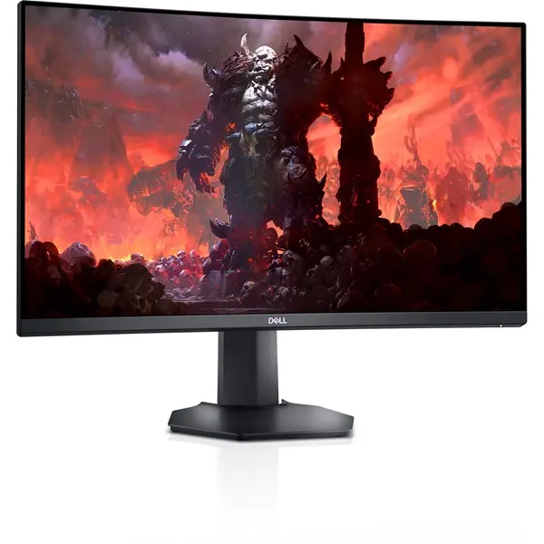 Dell S2722dgm 27" 144Hz 2Ms 2K Qhd 2560X1440 2Xhdmı/Dp Pıvot Curved Gamıng Monıtor