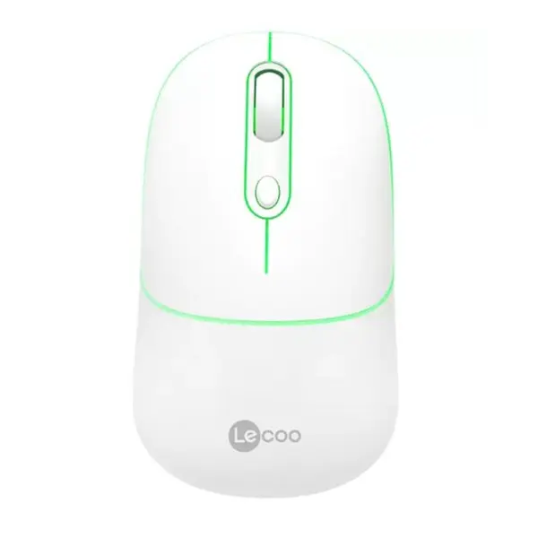 LECOO WS210 BT/2.4GHZ WİFİ WİRELESS CHARGİNG BEYAZ 1600DPi MOUSE