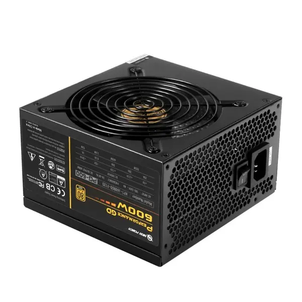 HIGH POWER 600W 80+ GOLD 12CM FAN GUC KAYNAGI (HP1-J600GD-F12S)