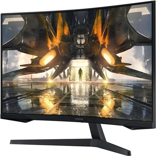 Samsung Odyssey G5 Ls32ag550euxuf 32" 1Ms 2K 2560X1440 Hdmı/Dp 165Hz Siyah Wqhd Monıtor Curved