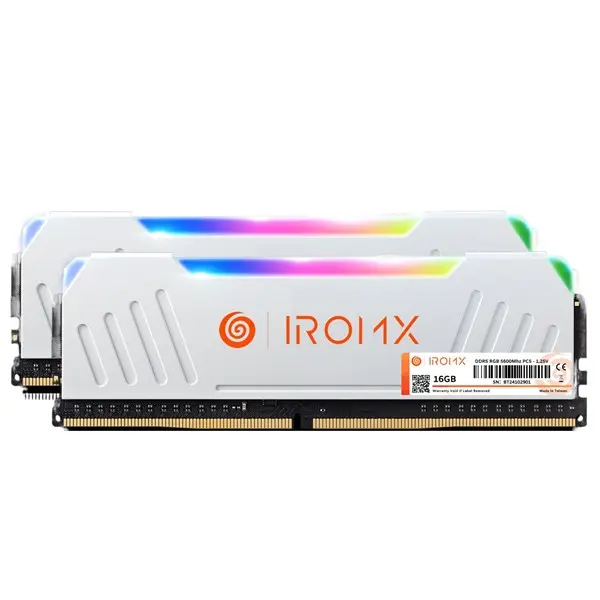 Iromx 16Gb 5600Mhz Ddr5 Rgb Soğutuculu Pc Ram