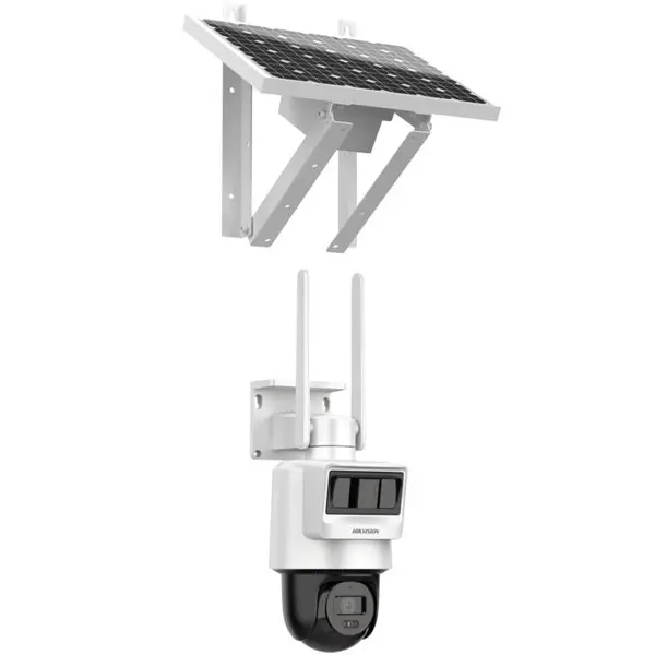 Hıkvısıon Ds-2De2c400ıwg-K/4G/C05s10 4Mp 2.8Mm Smart Hybrıt Lıgth Ip66 Pt Dome Solar Ip Kamera