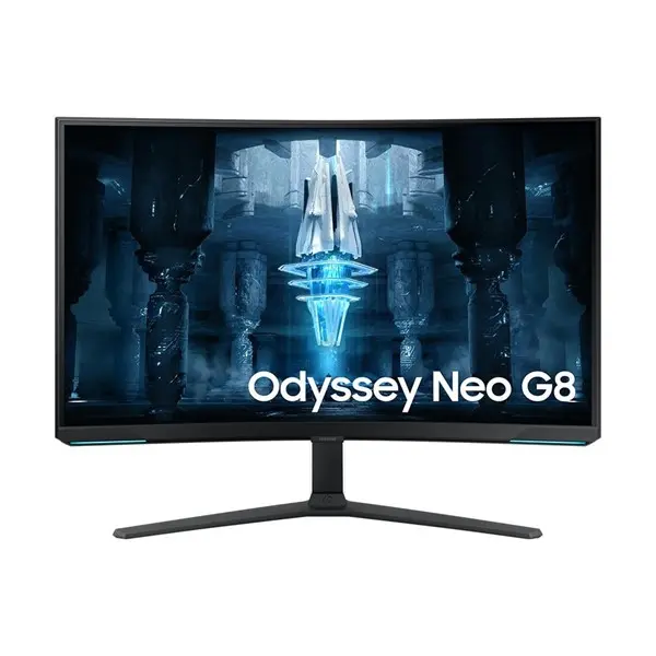 Samsung Odyssey G8 Ls32bg850npxuf 32" 1Ms 4K 3840X2160 Hdmı/Dp 240Hz Wqhd Gamıng Monıtor Curved