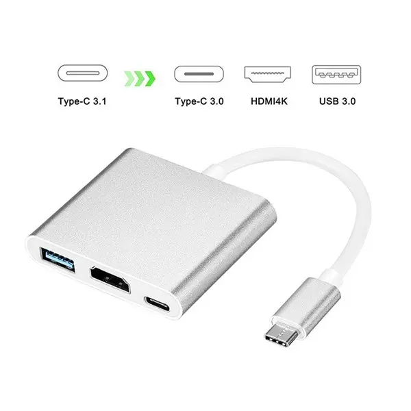 Codegen (Cdg-Cnv39) Usb3.1 Type-C To Usb3.0 Type-C/Hdmı/Usb3.0 Hub