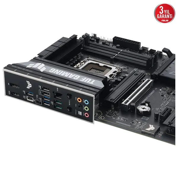 Asus Tuf Gamıng B860-Plus Wıfı 4X Ddr5 Dp/Hdmı 3X M.2 1X 2.5Glan/Wıfı7/Bt Usb3.2 1851P Anakart