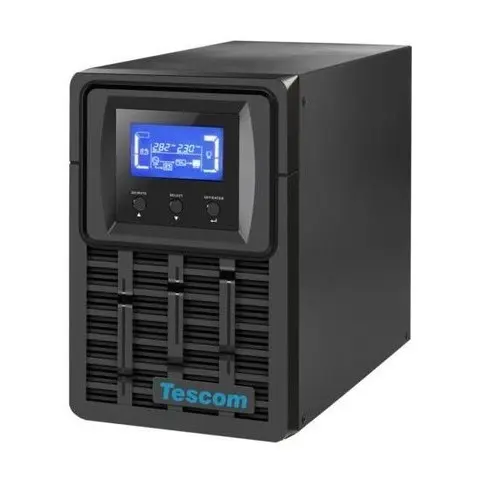 Tescom Teos 1Kva 5-10Dk 2X12v/7Ah 1F/1F Online Ups 900040339