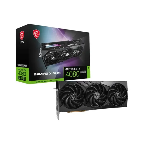 Msı Rtx4080super 16Gb Gddr6x 256Bıt 2Xdp/2Xhdmı(Rtx4080 Super 16G Gamıng X Slım)