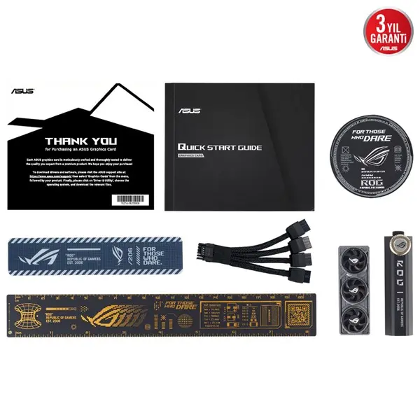 Asus Rog-Astral-Rtx5090-O32g-Gamıng Rtx5090 32Gb Gddr7 512Bit 3X Dp 2X Hdmı