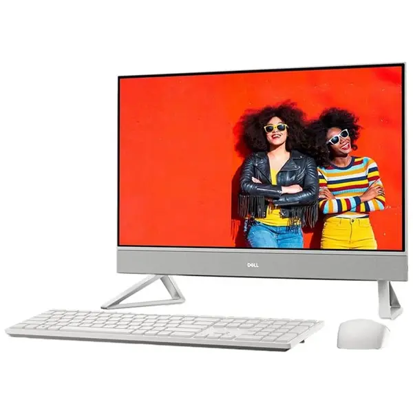 Dell Inspıron 5410 I5-1235U 8Gb 512Gb Ssd+1Tb Hdd 23.8" Fhd W11 Home Aıo, 2Xram Slot, Wıfı6, Webcam, Type-C, Kablosuz Km Set, 2Yıl Yerinde Garanti