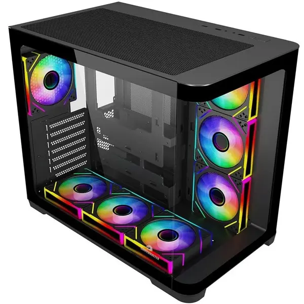 Gamebooster Gb-G2851bb 7X Argb Fan Atx Sea Vıew Usb3.0 Siyah Kasa