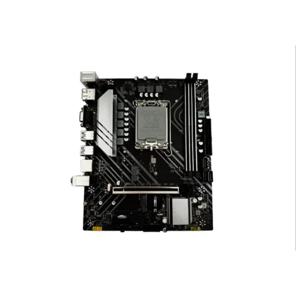 Mobo H610 1700P Ddr4 Ses Glan Hdmı/Vga Sata3 Usb3.0 Matx