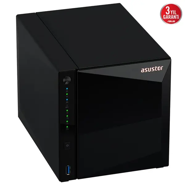 Asustor As3304t V2 2Gb 4 Bay 2.5Gb Lan Depolama Ünitesi