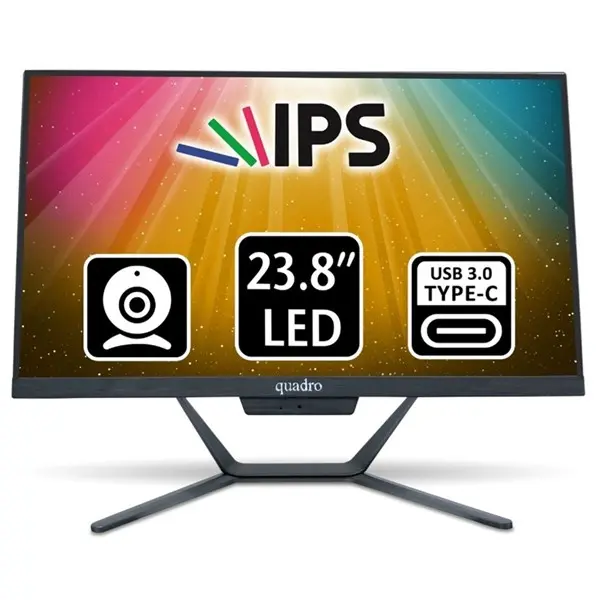 QUADRO AIO STARK H224-23850 I5-1235U 8GB 512GB SSD 23.8" DOS