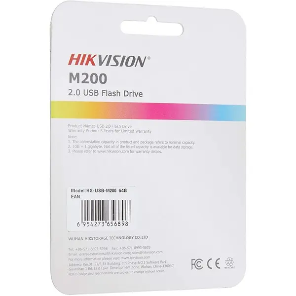 Hıkvısıon 64Gb Usb2.0 Flash Bellek Hs-Usb-M200