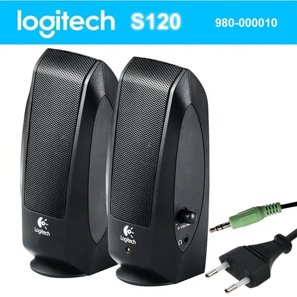 Logıtech S120 1+1 5W Rms 220V Siyah Hoparlör