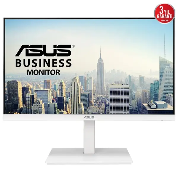 Asus Va24eqsb-W 23.8" Fullhd 1920X1080 Ips 75Hz Hdmı Dp D-Sub-Usb Vesa/Pıvot Adaptive-Sync Çerçevesiz Bussınes Monitör