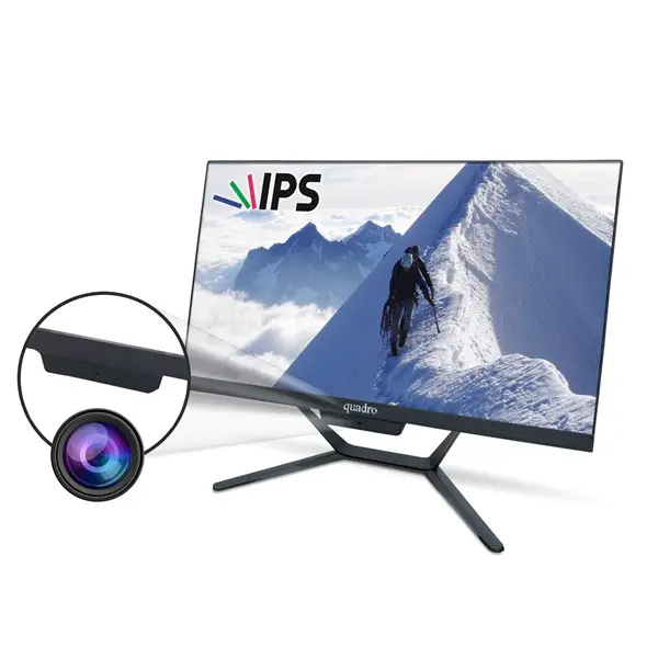 Quadro Stark H4122 14825 I5-10400 8Gb 256Gb Ssd 21.5" Ips Nontouch Free-Dos All In One Pc