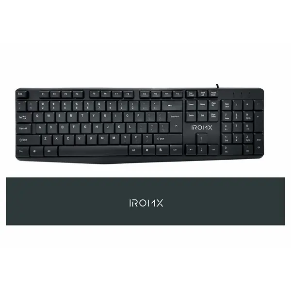 Iromx K15 Tr Kablolu Standart Siyah Q Klavye