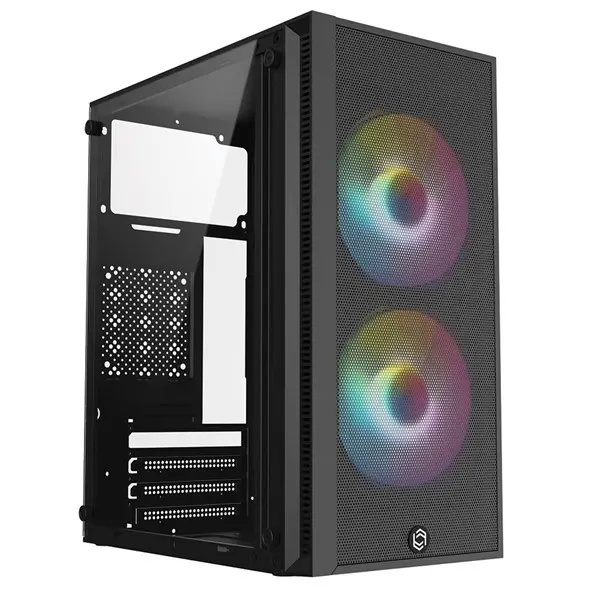 Frısby Fc-8970G 300W Usb3.0 2X12cm Rgb Fan Sıyah Matx Kasa