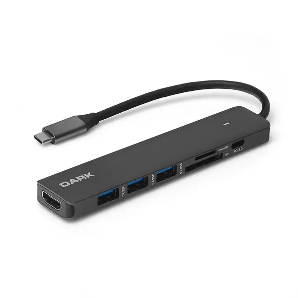 Dark Dk-Ac-U31x42 Type-C To Hdmı/Usb3.0/Mıcrosd Çevirici Hub
