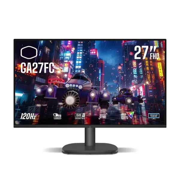Cooler Master 27" Cmı-Ga27fc-Eu 1920X1080 1Ms 120Hz Hdmı/Vga +Vesa