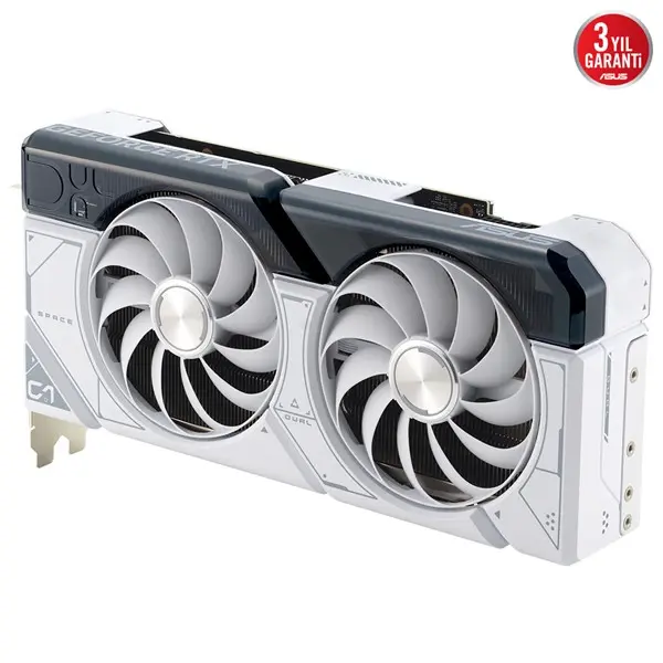 Asus Dual-Rtx4070s-12G-Whıte Rtx4070 Super 12Gb Gddr6x 192Bit 3Xdp/1Xhdmı Pcı-E 4.0