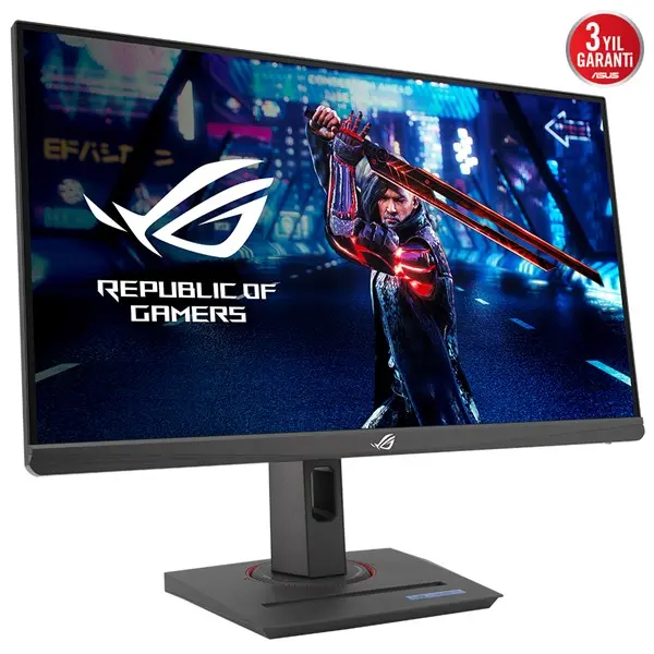 Asus Rog Strıx Xg259qns 24.5" 1Ms 380Hz Fhd Dp/Hdmı/Type-C Vesa Pıvot Ips Led Gamıng Monıtor