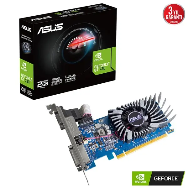 Asus Gt730-2Gd3-Brk-Evo Gt730 2Gb Gddr5 64Bit 4Xhdmı 16X