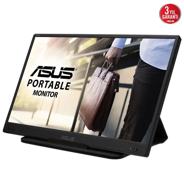 Asus Zenscreen Mb166c 15.6 Tasınabılır Usb Monıtor Ips 1920X1080 5Ms Usb-C 3Yıl Mat Ekran Dusuk Mavı Isık