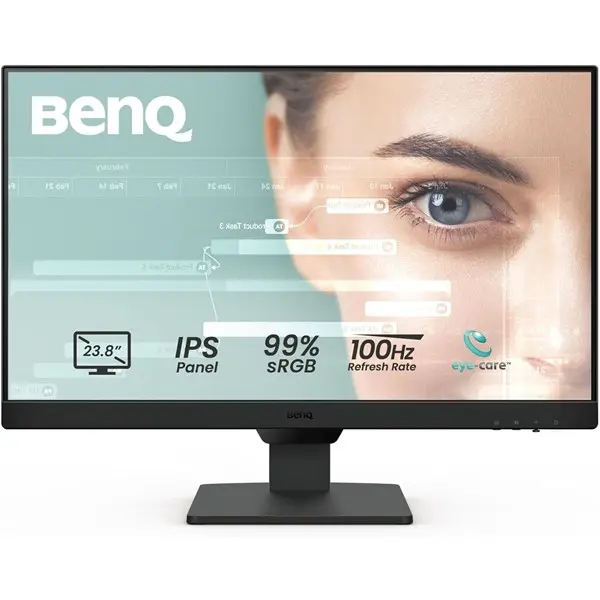 Benq Gw2490 23.8" 5Ms 100Hz 1920X1080 2Xhdmı/Dp Vesa Ips Led Monıtor