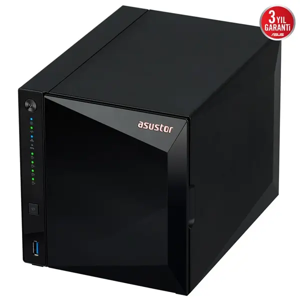 Asustor As3304t V2 2Gb 4 Bay 2.5Gb Lan Depolama Ünitesi