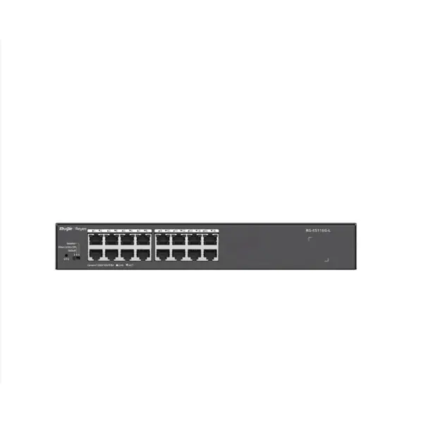 Ruıjıe Reyee Rg-Es116g-L 16 Port 10/100/1000 Yonetılemez Rack Mount Swıtch Metal Kasa