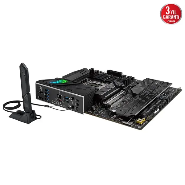 Asus Rog Strıx B860-F Gamıng Wıfı 4X Ddr5 Dp/Hdmı 4X M.2 1X 2.5Glan/Wıfı7/Bt Usb3.2 1851P Anakart