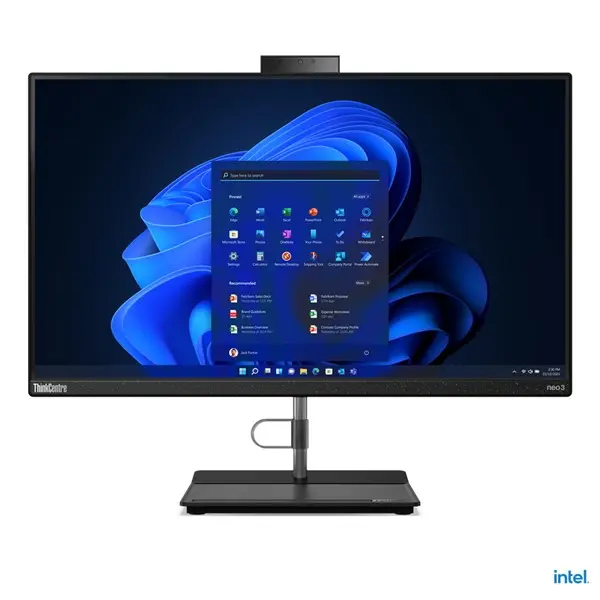 Lenovo 12B0002ctx Thınkcentre Neo 30A 24 I5-1240P 8Gb 512 Ssd 23.8" Fhd Ips Nontouch Fredoos All In One Pc