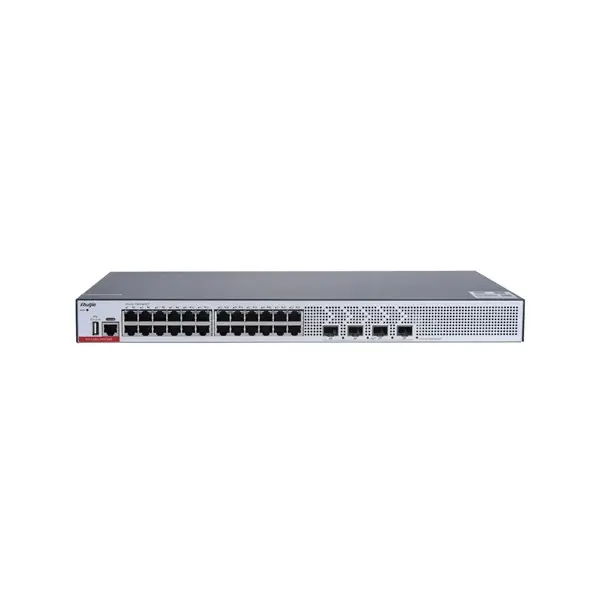Ruıjıe Rg-Cs83-24Gt4xs 24 Port 10/100/1000 4-Port 1G/10G Layer 3 Yönetilebilir +Cloud Managed Rack Mount Swıtch