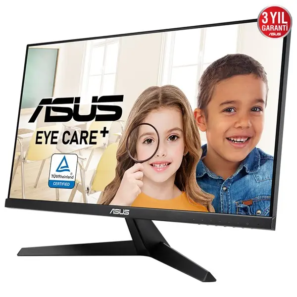 Asus Vy249he 23 8 Gamıng Ips Freesync 1920X1080 1Ms(Mprt) 75Hz Hdmı Vga Vesa 3Yıl Eyecare Plus Flıcker-Free Cercevesız Dusuk Mavı Isık