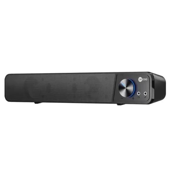 LECOO DS111 KABLOLU STEREO 6W MASA ÜSTÜ HOPARLÖR SİYAH SOUNDBAR