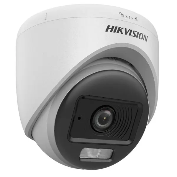 Hıkvısıon Ds-2Ce70df0t-Lpfs 2Mp 2.8Mm Colorvu Dahili Ses 20Mt Smart Hybrıd Hd-Tvı Dome Kamera