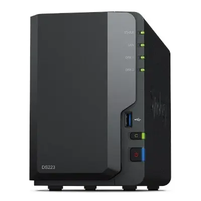 Synology Ds223 2 Slot All In One Nas Depolama Unıtesı