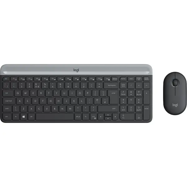 LOGITECH MK470 KABLOSUZ Q KLAVYE MOUSE SET SIYAH/GRAFIT (920-009435)