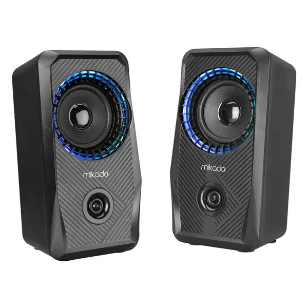 MIKADO MD-S26 JOY 1+1 3W RMS USB 2.0 SİYAH RGB HOPARLÖR